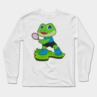 Frog Tennis Tennis racket Sports Long Sleeve T-Shirt